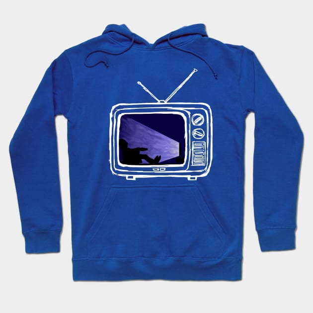 TV Addict 2 Hoodie by DrTigrou